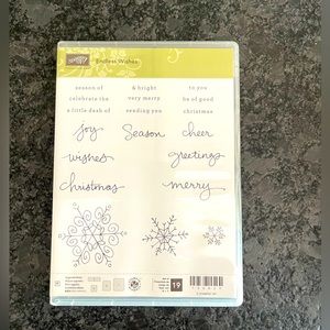 Stampin up Endless Wishes set